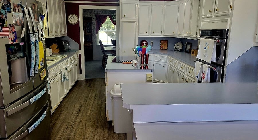Kitchen with ample storage-Common Area.