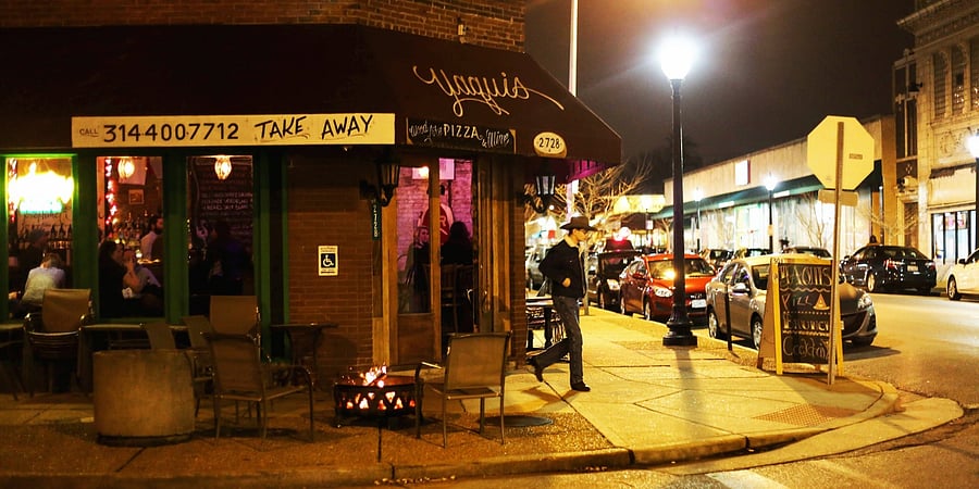 One of many neighborhood restaurants