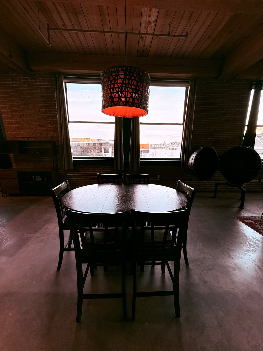 View from dining table