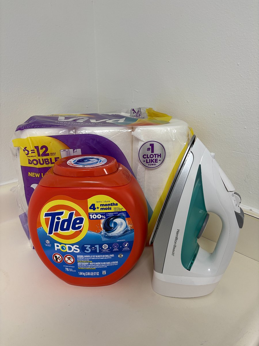 Laundry area amenities