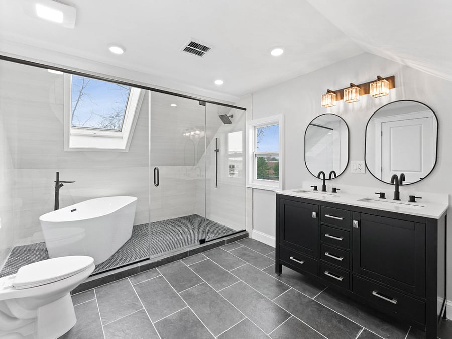 Master bathroom