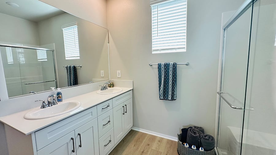 Master bathroom 