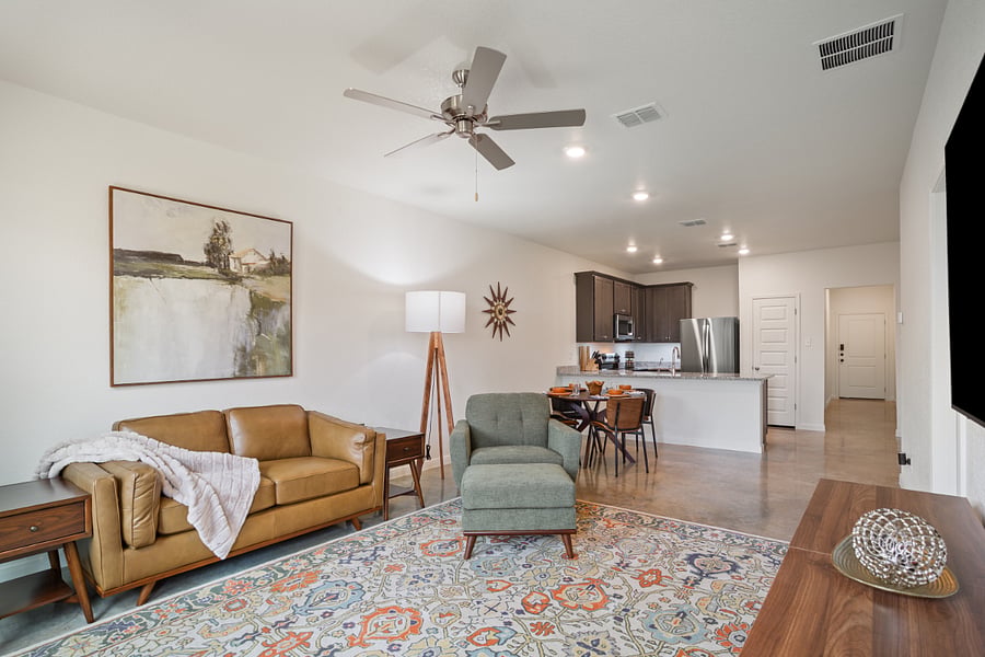 Mid century modern style and comfort.