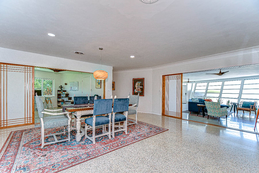 Dining Room leading to Family Room