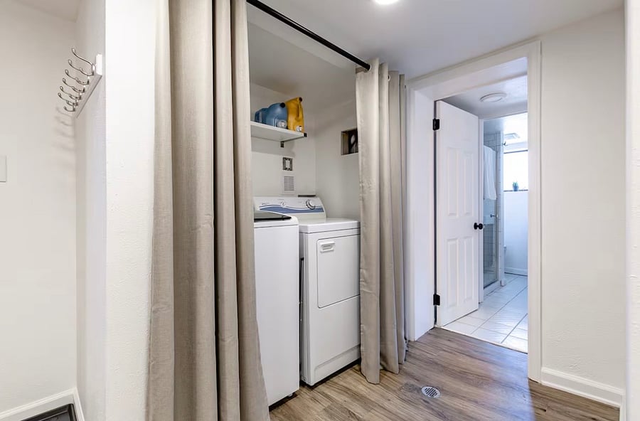 Laundry area