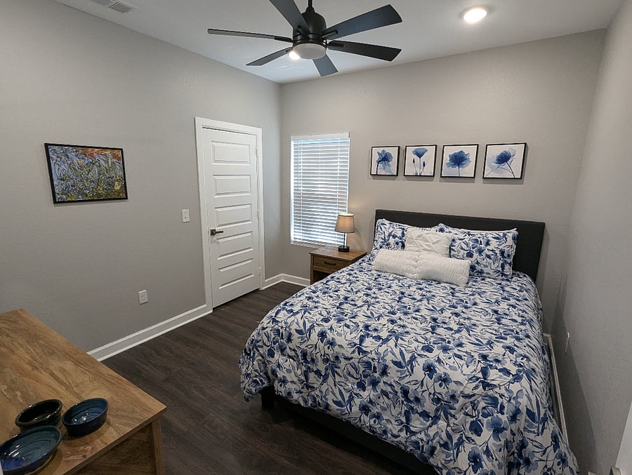 Each bedroom is thoughtfully decorated so you feel comfortable during your stay.