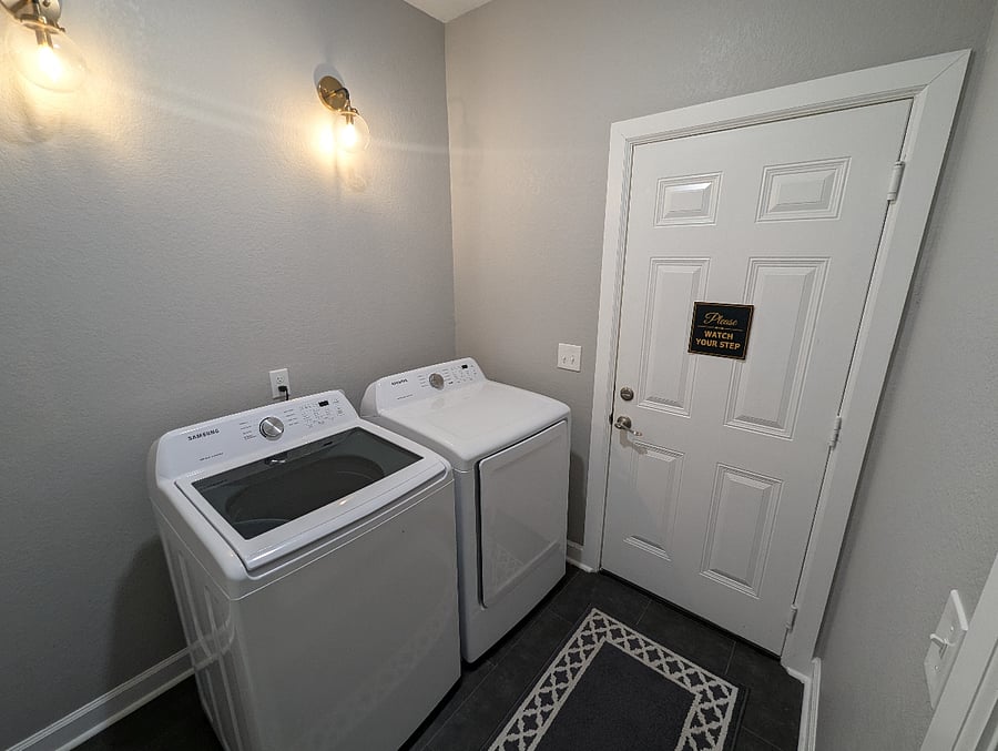A full size washer and dryer is available to you during your stay.