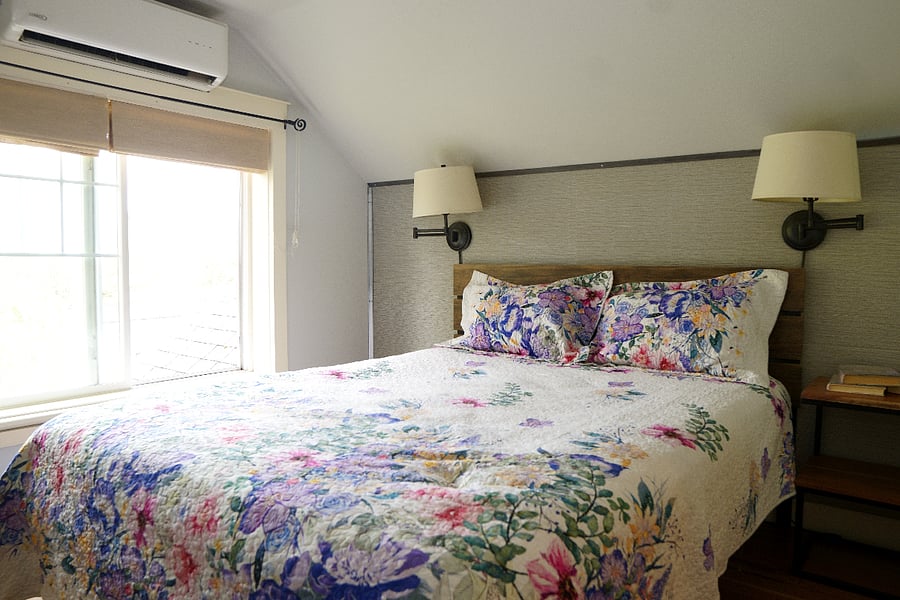 Incredible territorial sunset views from bedroom