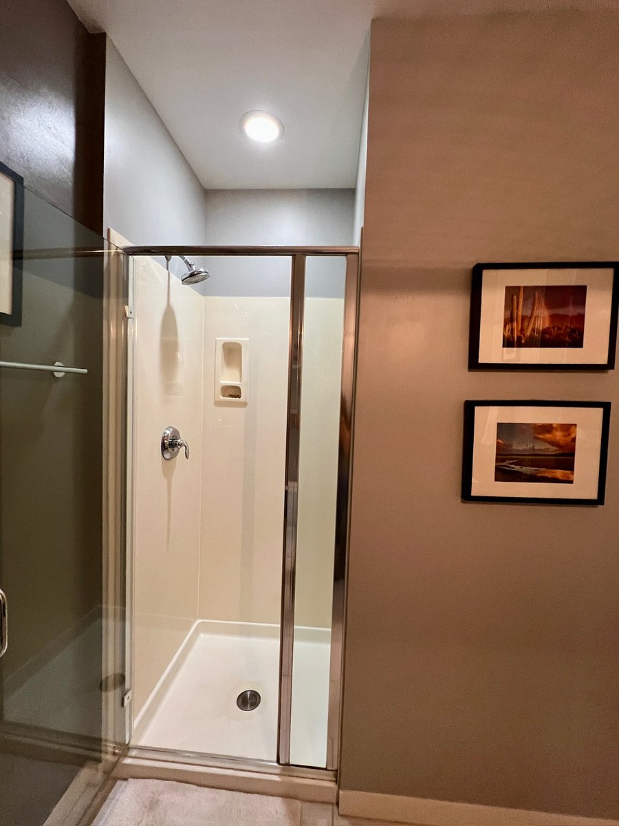 Second bathroom: includes walk-in shower