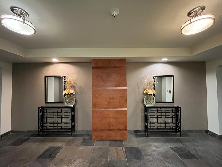 6th floor elevator lobby