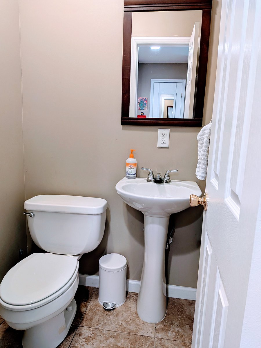 Powder room /Half bath off kitchen