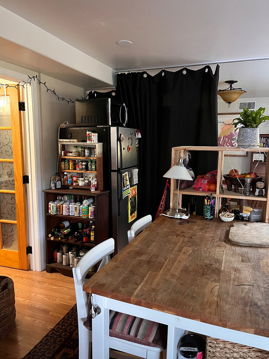 Kitchen, eating area