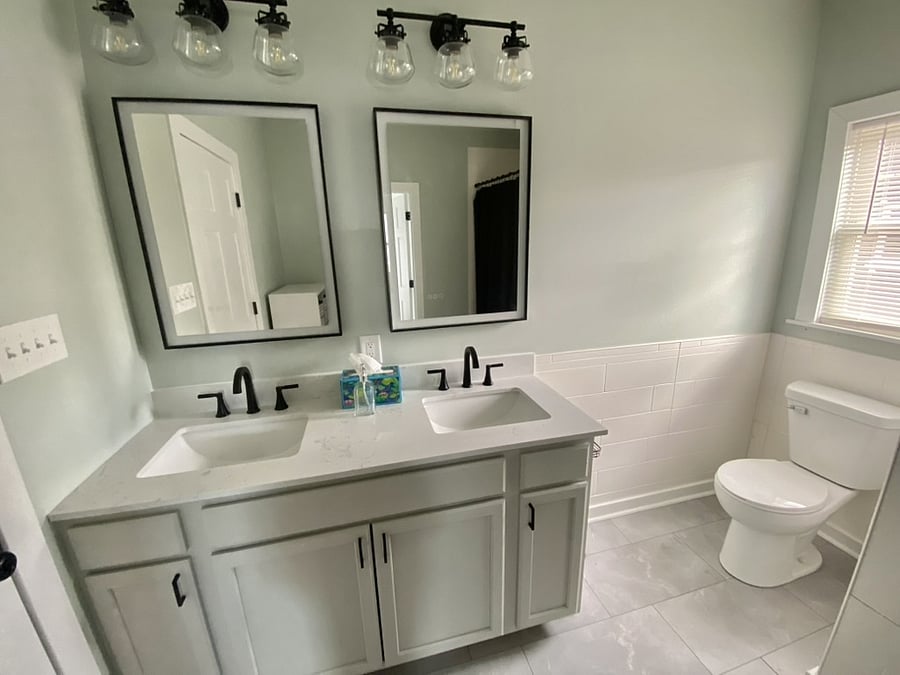 Backlit and fogproof mirrors