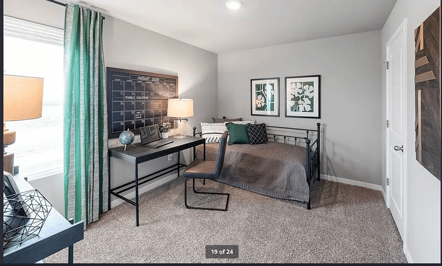Displayed furnishings are for reference only and are not included as shown