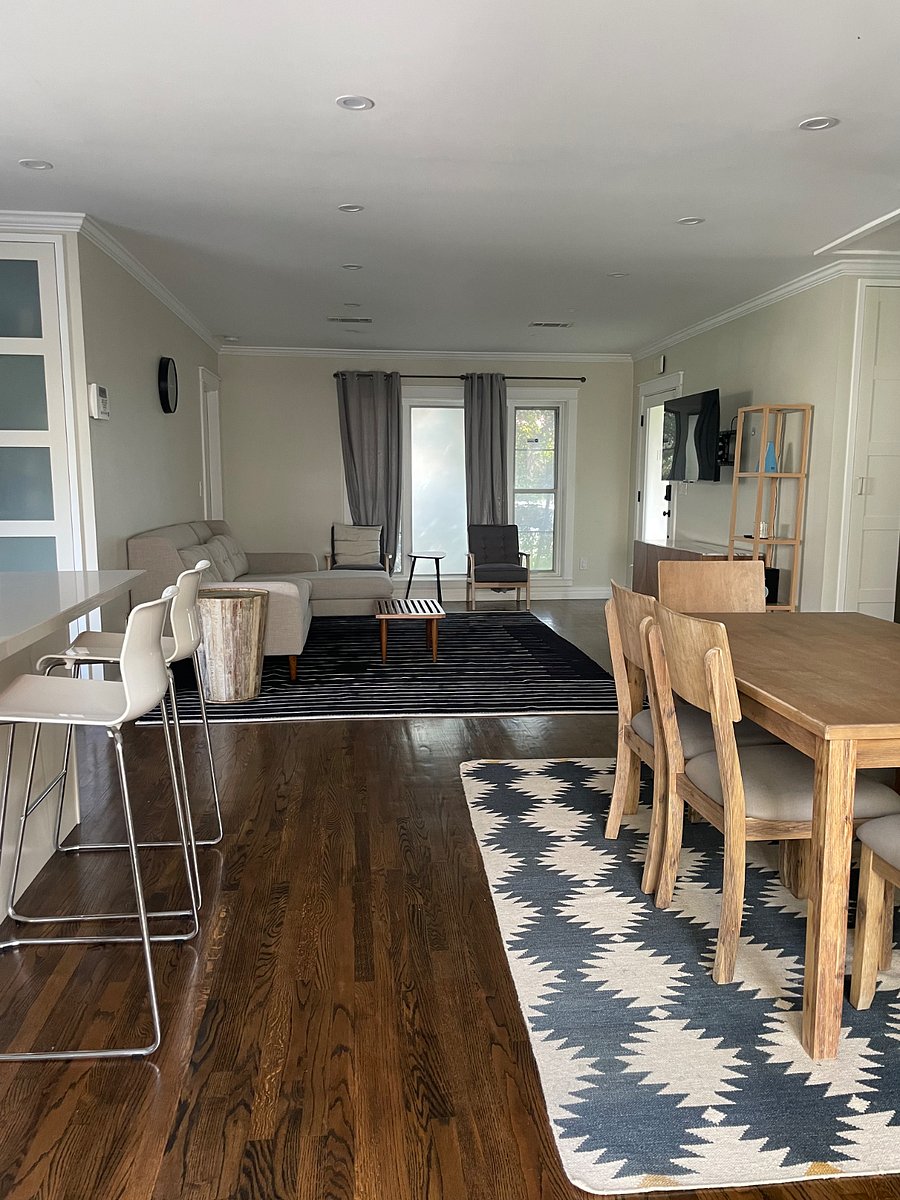Open Lay Out Living Room, Kitchen and Dining.