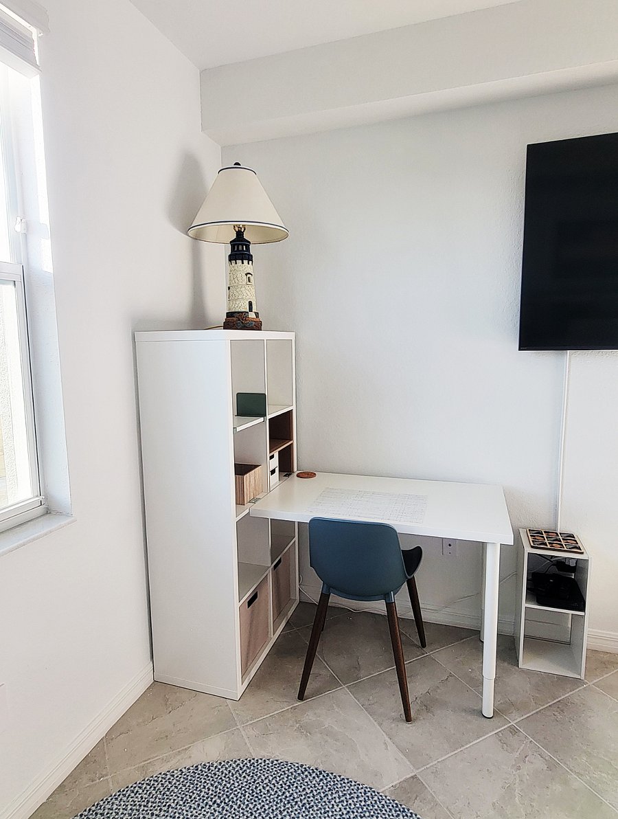 Main bedroom office area