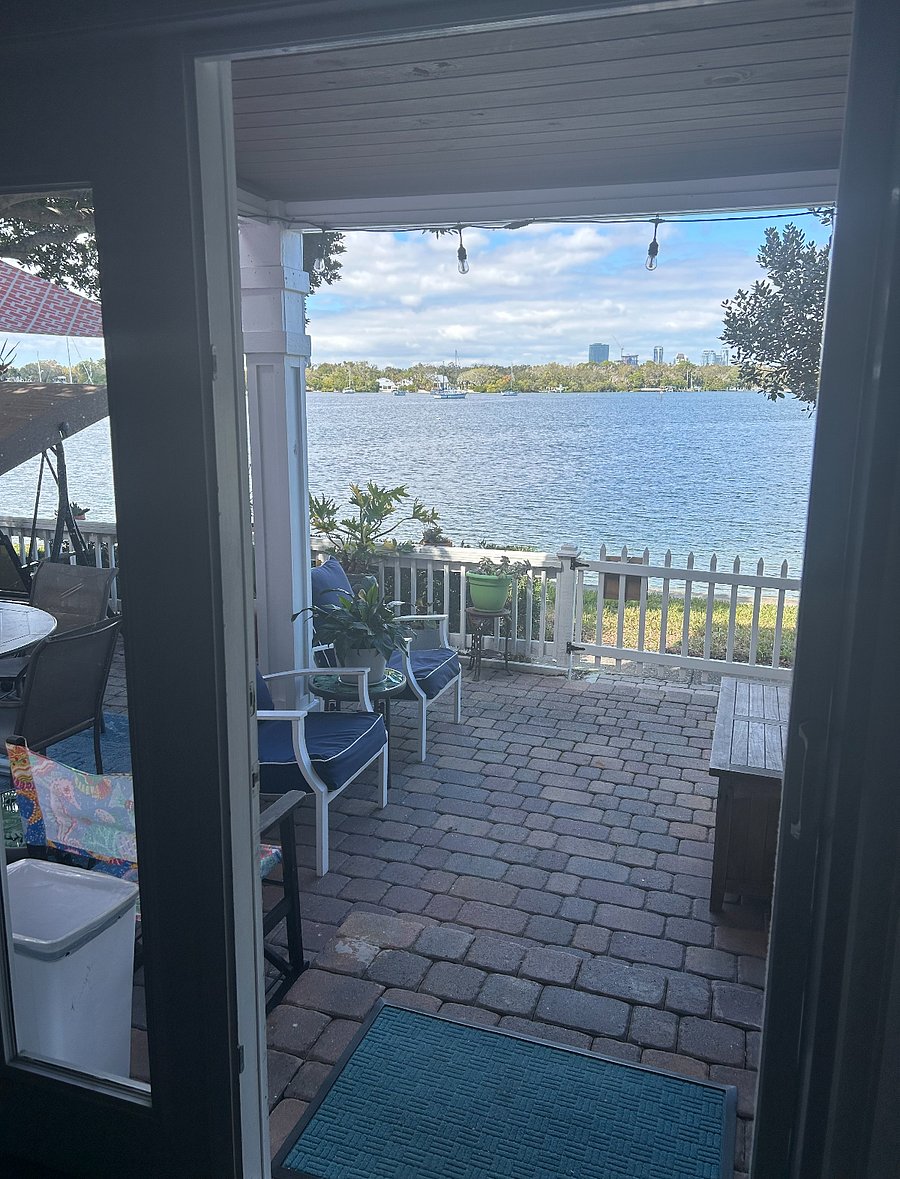 What a Private Patio View 