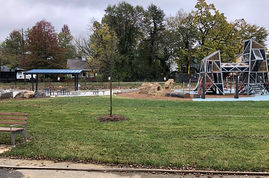 Short walk to two neighborhood parks. 