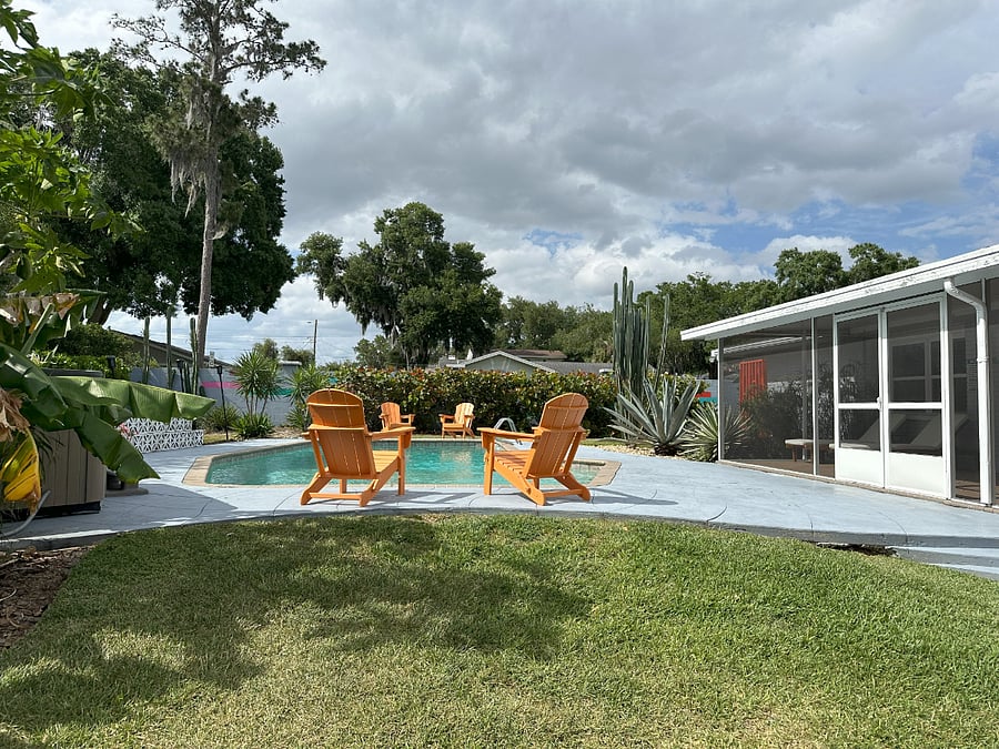 Resort style pool