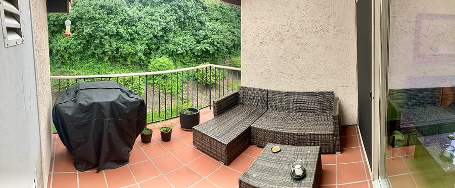 Back Deck Sitting Area