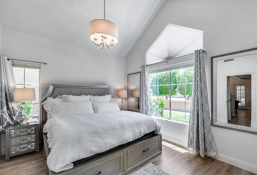main bedroom on ground floor
