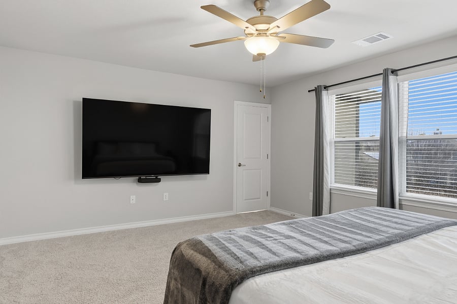 85" TV in Master Suite