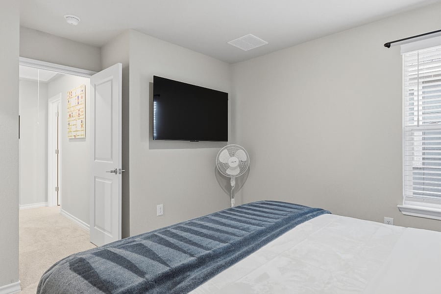 55" TV in King Jr. Master Suite
