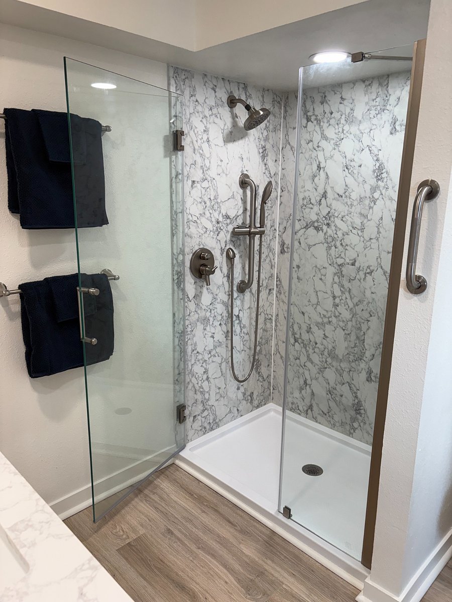 Master bath - all new construction