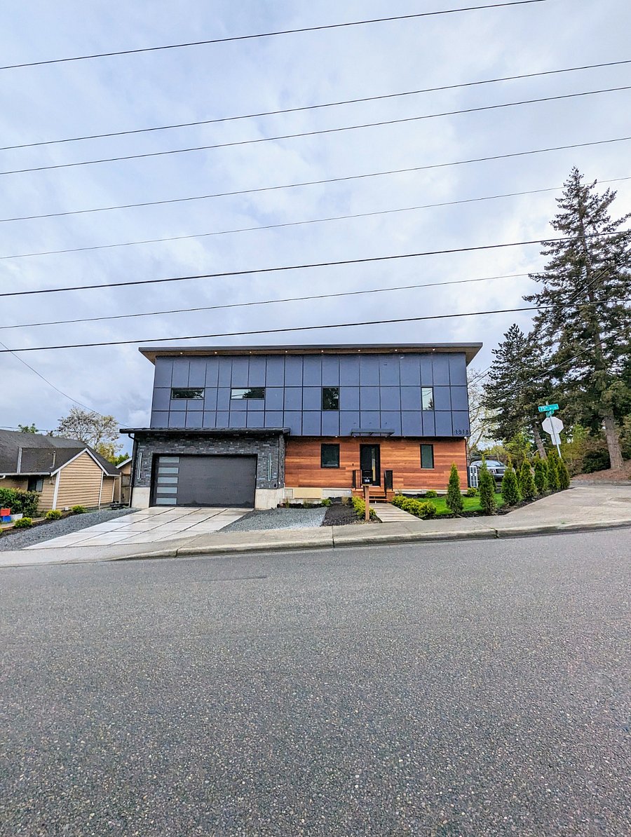 front of the home - one assigned parking space on the driveway
