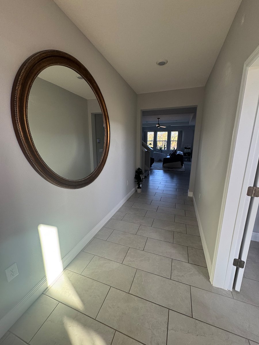 Extra wide hallways