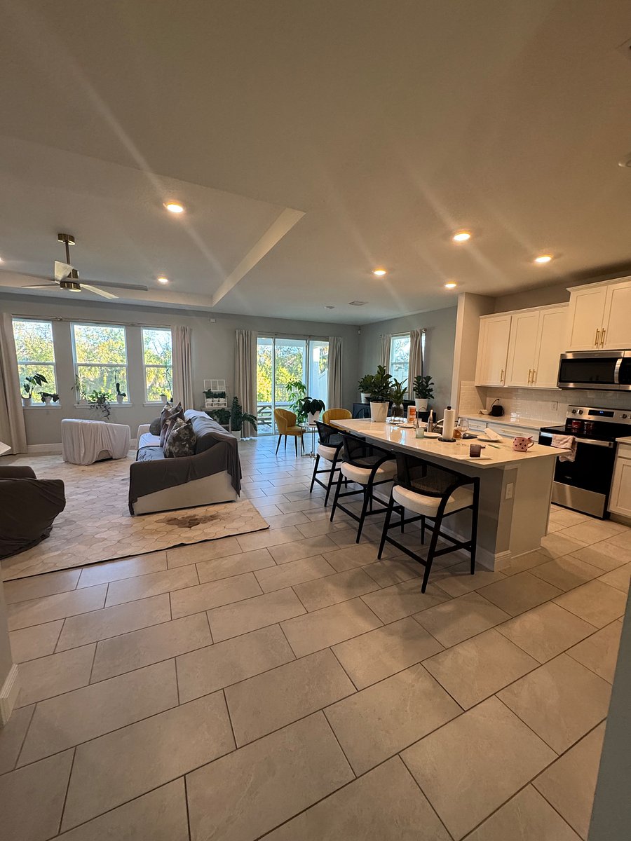View one of kitchen and downstairs space