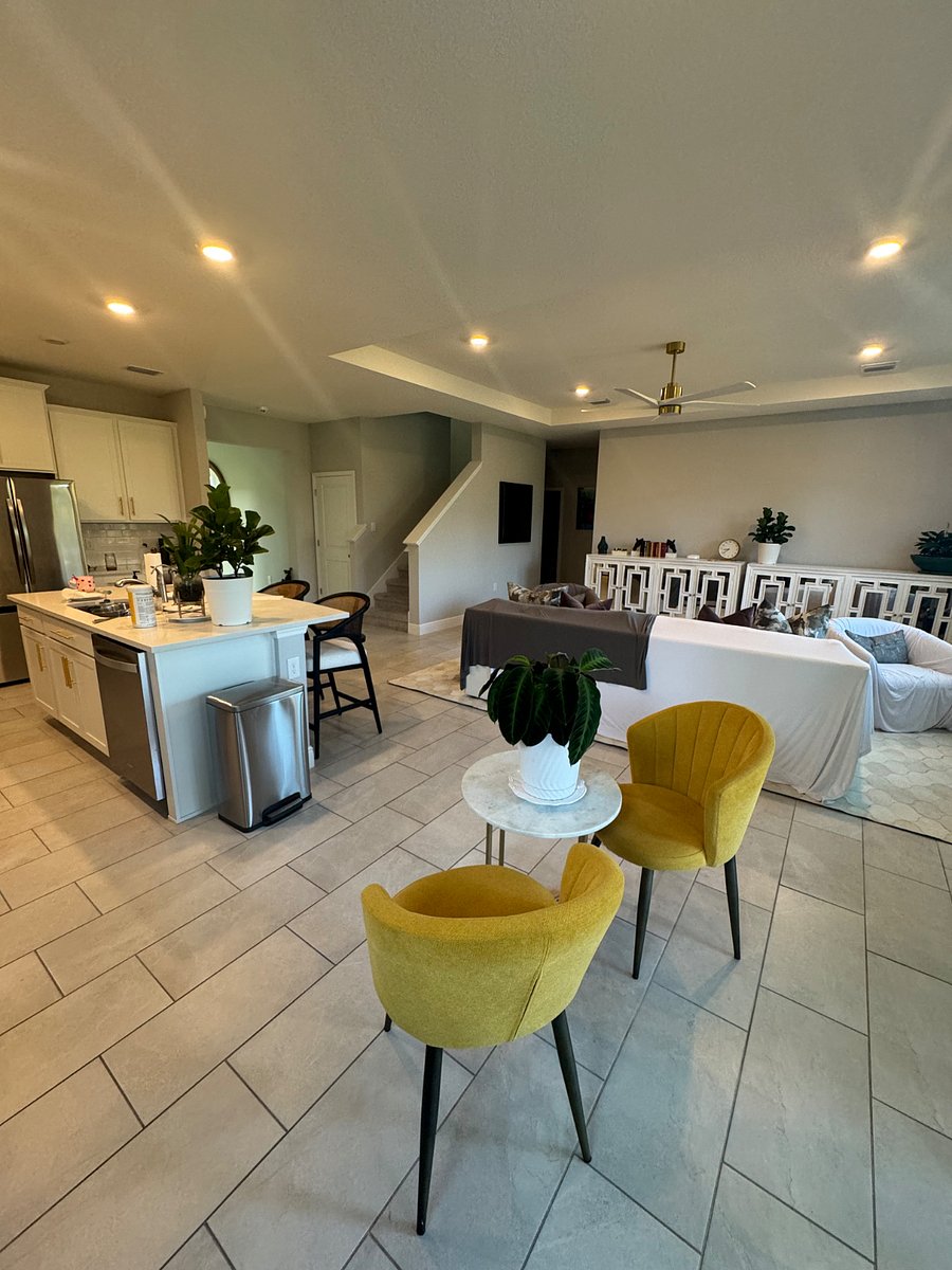 Kitchen on cleaning day