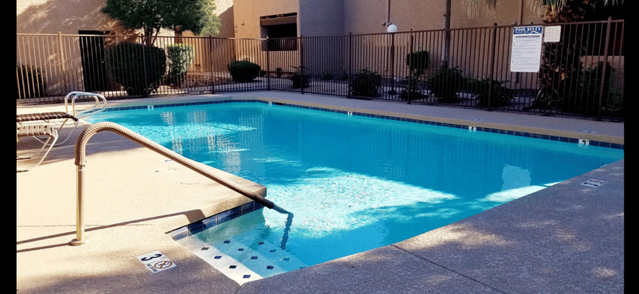 Community Pool & Hot Tub Area