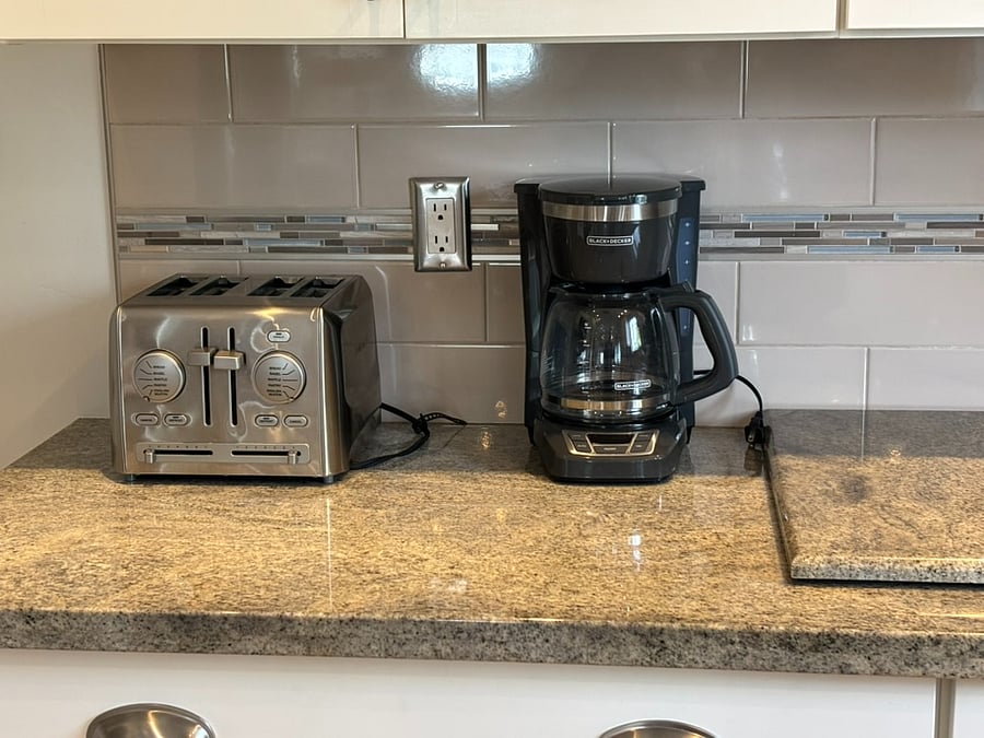 Toaster and coffee maker
