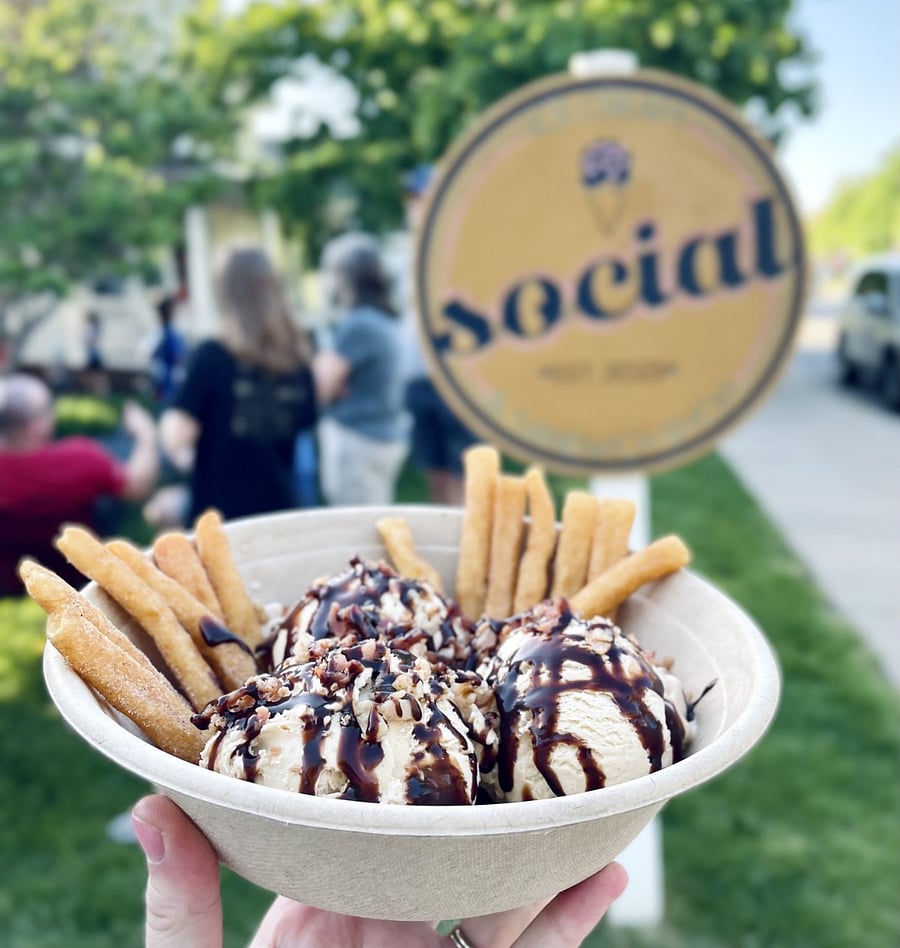 Social Ice Cream & Sandwich Shop