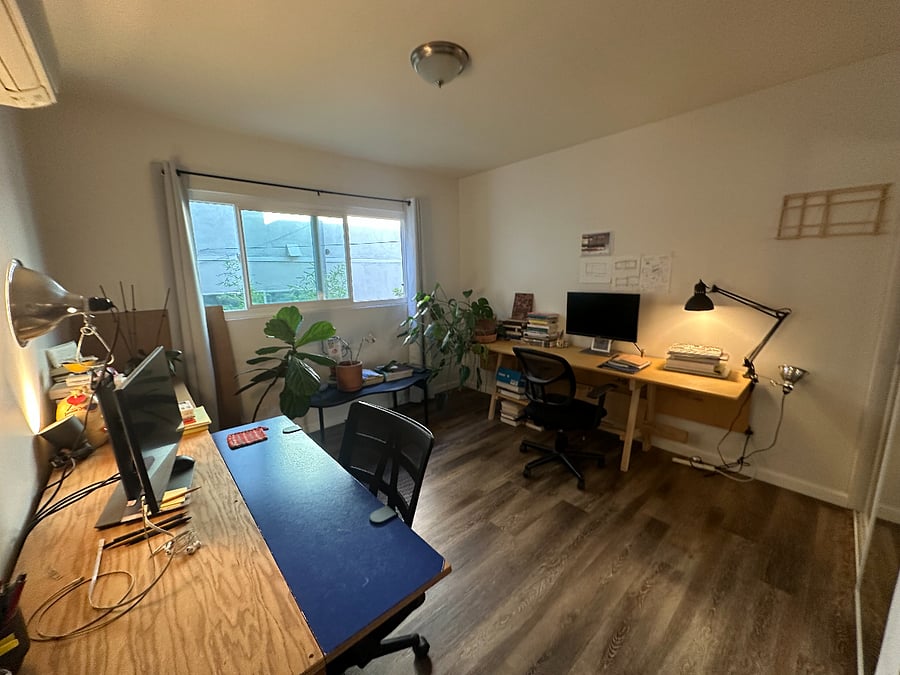 Second bedroom (currently set up as office)
