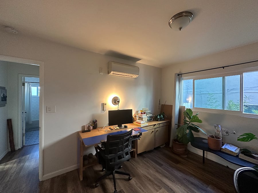 Second bedroom (currently set up as office)