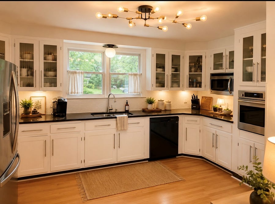 Large Fully Equipped Kitchen