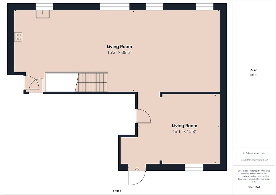 Floor plan - 1st floor