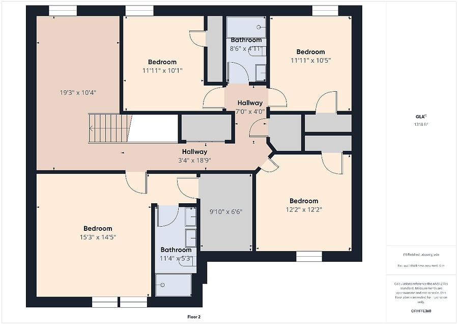 Floor plan - 2nd floor