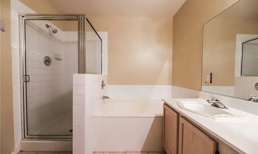 Separate tube/shower