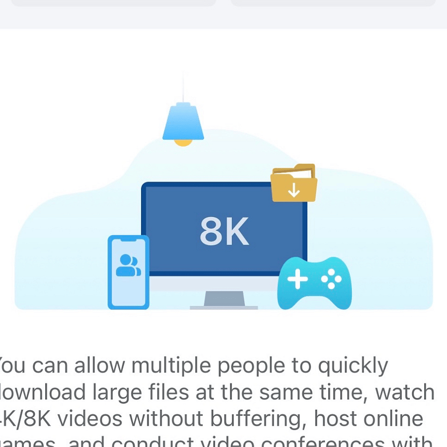 Verified 1 Gig fiber internet - ideal for remote work, streaming & video calls