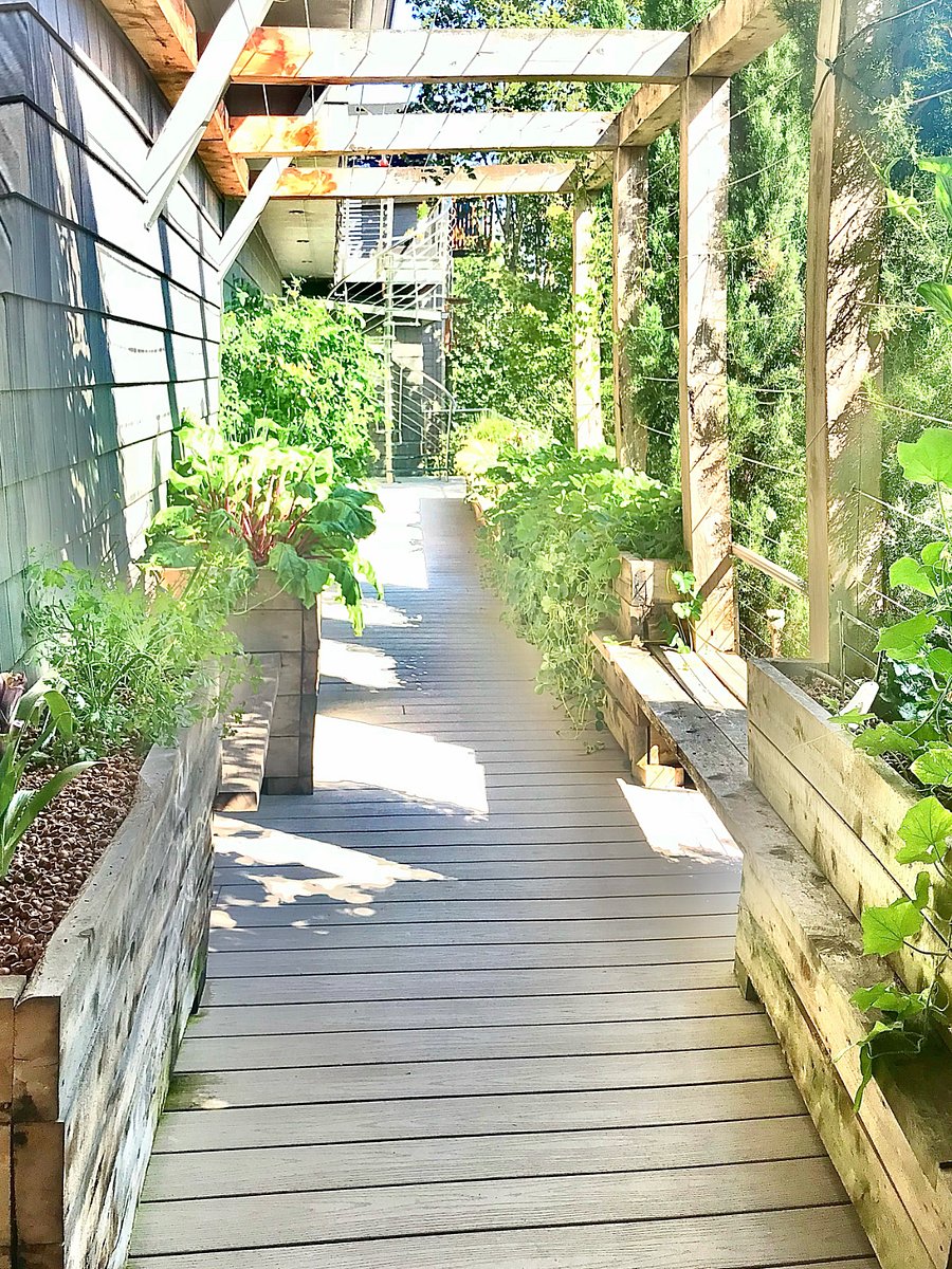
Private garden patio