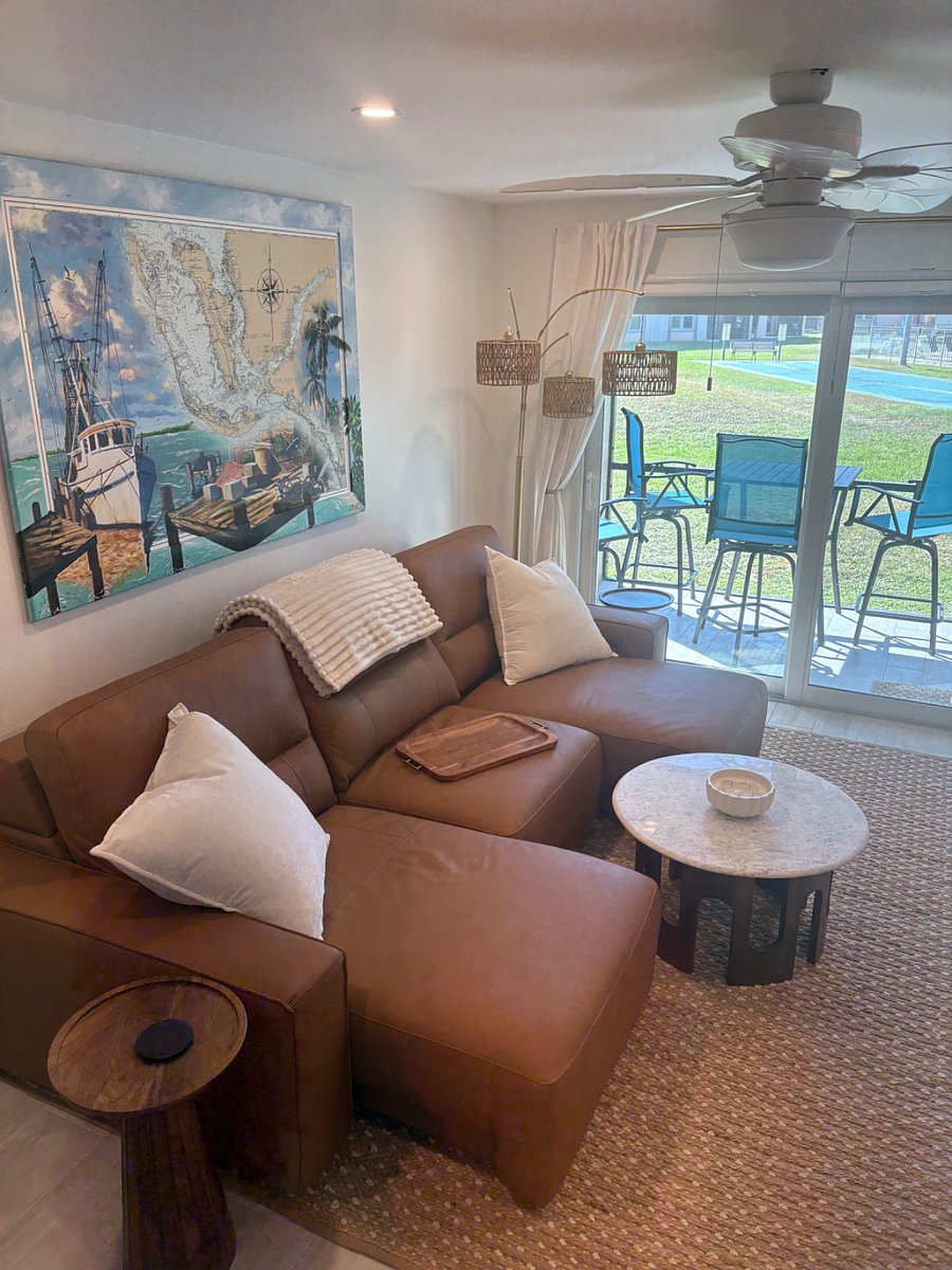 Couch extends to provide sleeper option