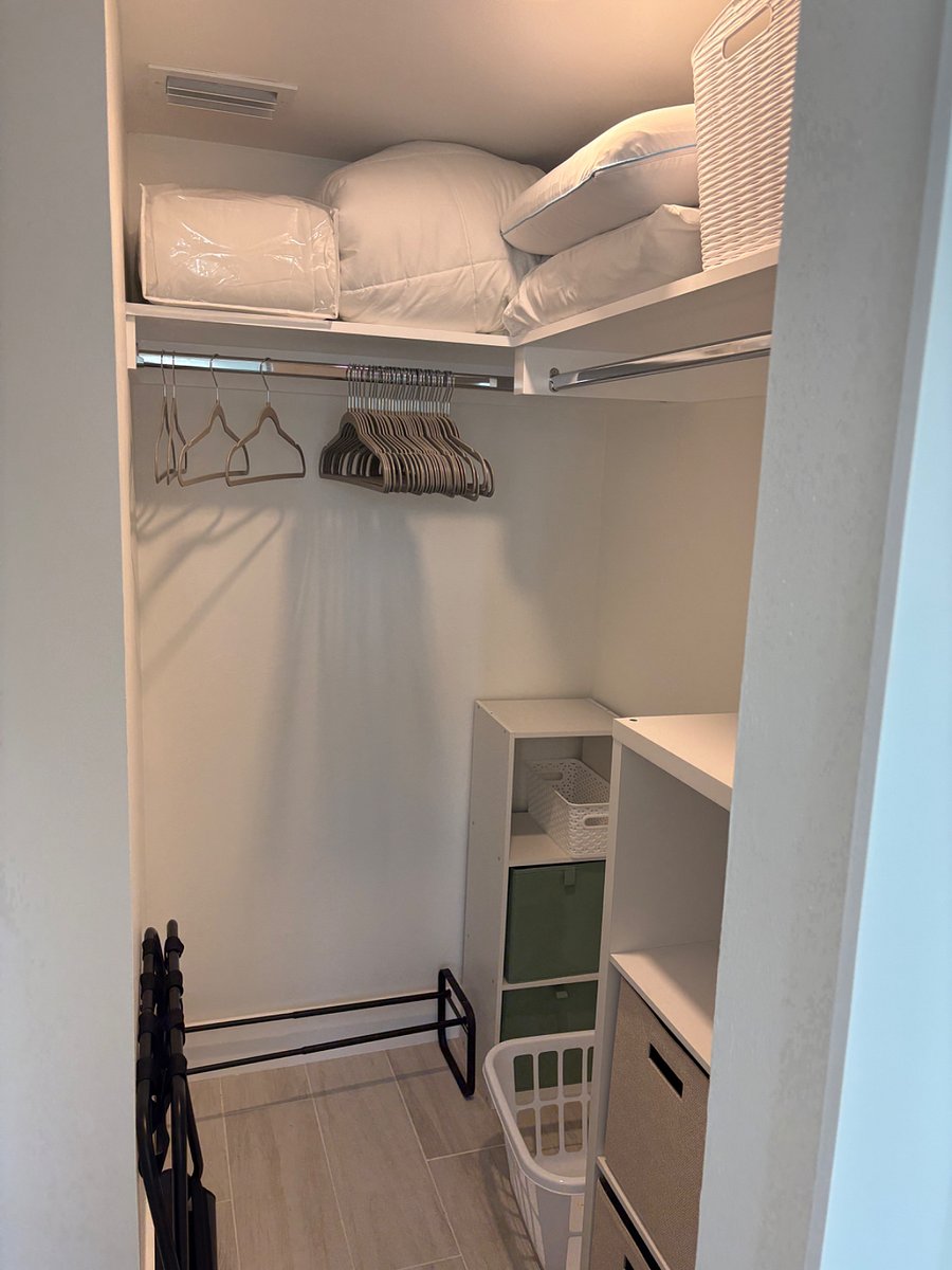Closet off the main bedroom