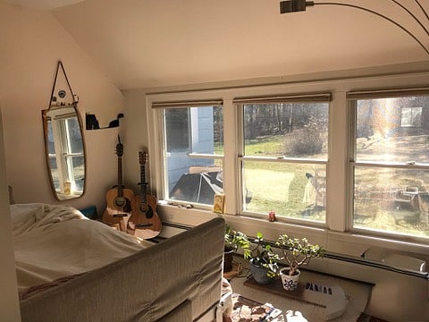 Downstairs bedroom - queen murphy bed