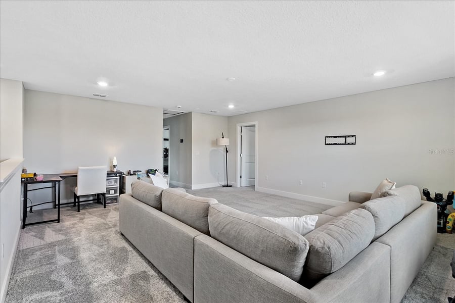 Upstairs living room