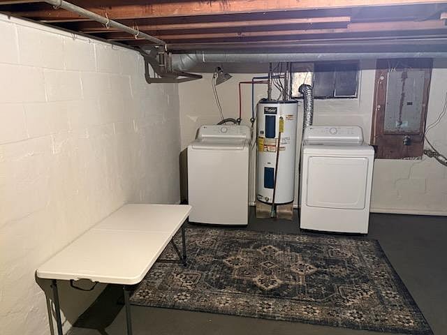 Brand new LG washer and dryer set with a table to fold laundry. Iron, ironing board and laundry amenities included.