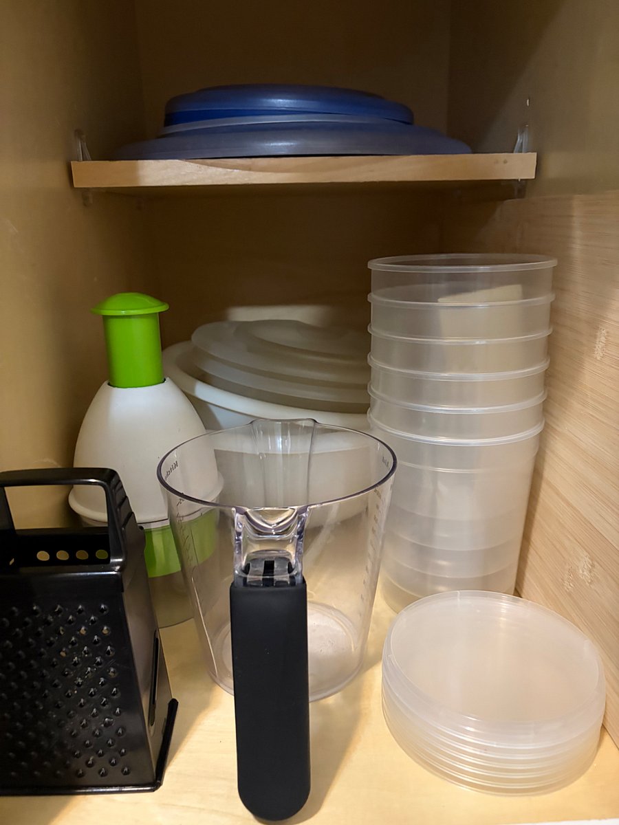 Plastic bowls and containers