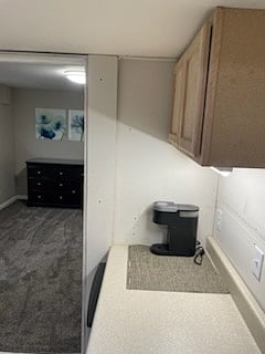 Coffee bar area
